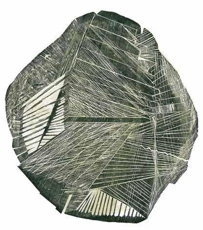 Pedra Robat, 1974 Xilografia 132 x 94,5 cm China