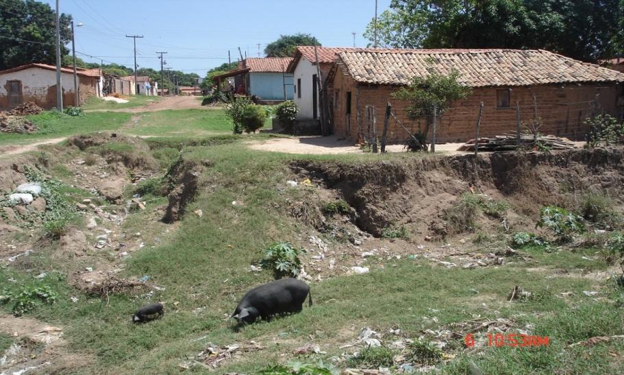 Exemplo de Assentamento Precário ASSENTAMENTO