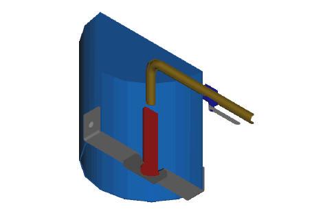 8 Corpo de prova Suporte do corpo de prova Válvula de abertura rápida Reservatório de água servida Jato d água (φ12,5 mm) Figura 2.3 Desenho esquemático (em corte) do aparato para o ensaio Jominy.
