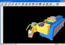 TDR COMPONENTES OPCIONAIS Software de Simulação 3 Dimensões com visualização do tubo e da máquina.