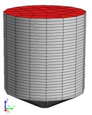 Os testes de descarga forma realizados com massas de 2, 3 e 4 kg de soja, em triplicata. O silo foi colocado acima de uma balança digital.