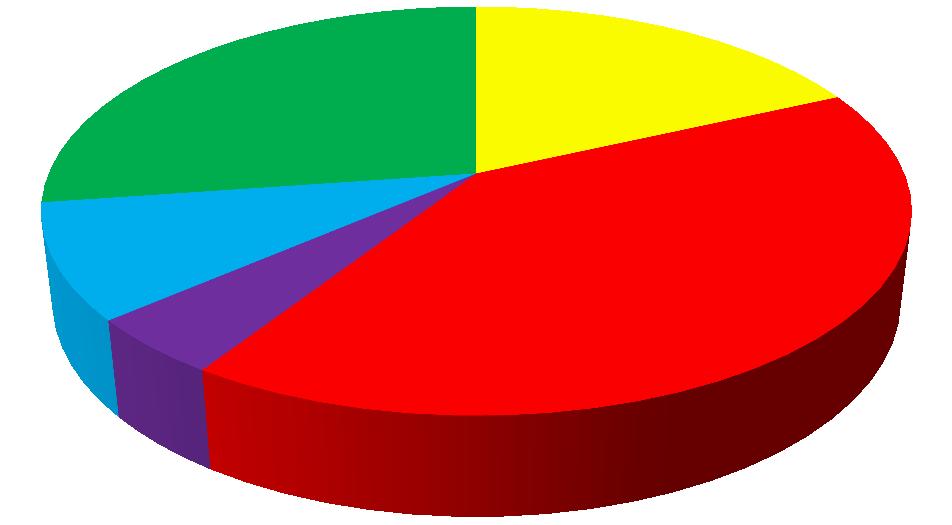 Panorama do autoarquivamento nos repositórios institucionais portugueses 27% 18% 9% 5% 41% Menos de 5% 6% a 30% 31% a 50% 61% a 80% 91%a 100% Gráfico 4 - Percentual de documentos autoarquivados nos