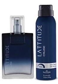 Kit 08 1 Perfume Masculino Latitude 1 Desodorante Latitude (