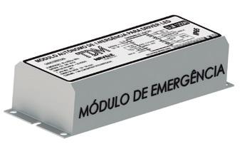 M/PSU_ Módulo de emergência para alimentação do sistema LED, com grau de proteção IP65.
