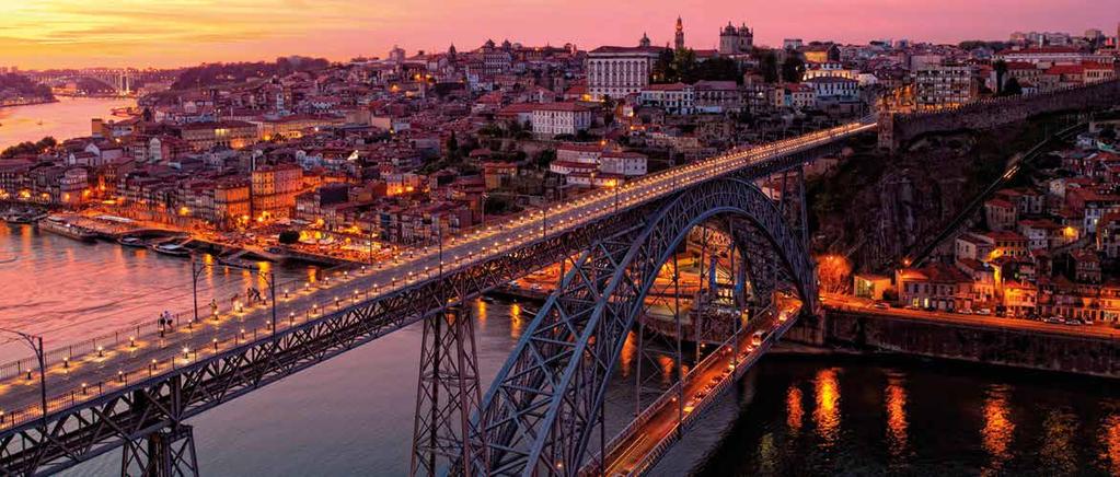 S Í T I O S Q U E N O S M A R C A M PORTO Pelo terceiro ano consecutivo, o Porto é considerado o melhor destino europeu de 2017 pela European Best Destinations.