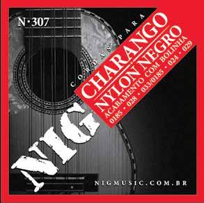 CHARANGO E BANDOLIM N-307 charango (COM BOLINHA) GUITARRA BAIANA E UKULELÊ N-300 guitarra baiana CORDAS NIG PARA