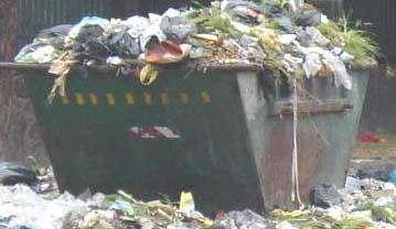 3.1.4 - Recolha A recolha de resíduos sólidos pelos serviços municipais não tem sido abrangente.