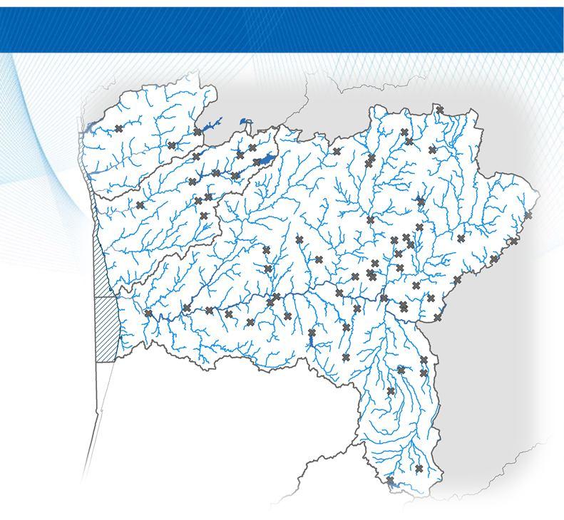 média total RH3 Douro Necessidades anuais de água Agricultura 81% Urbano 17% Indústria 1% 16
