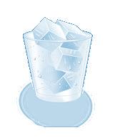 2 copos descartáveis (não inclusos) Sal (não incluso) Colher de sobremesa (não incluso) Coloque água nos dois copos até a metade.