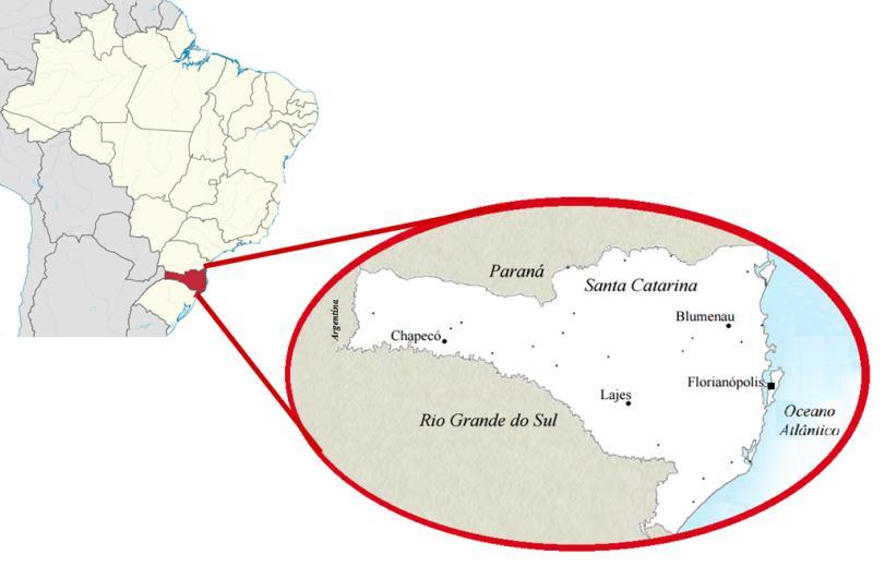 Estudos em variação geoprosódica 237 Florianópolis (colonização açoriana) e Lages (colonização gaúcha).