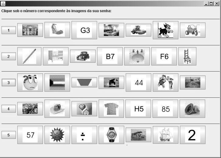 46 da síndrome sejam consideradas. Considere, por exemplo, o usuário Alice cuja senha está relacionada à síndrome (010000100100110000101110).