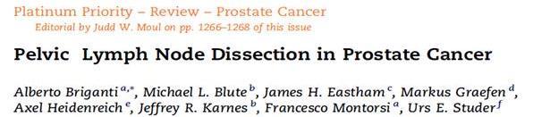 Linfadenectomia no câncer de próstata CaP não segue um padrão de disseminação