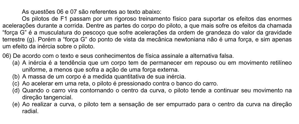 Prova Comentada Olimpíada Brasileira de Física 011 Logo, P P 100W (aproximadamente) 8.400.000 J 97,J/ s 86.