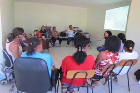 Encontro com o Movimento de Mulheres Camponesas em Caetité.