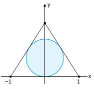 b) x² + c) x² + d) x² + e) x² + 3 4 y = 3 3 3 4 y 3 = 3 3 3 y 4 = 16 3 1 y 3 = 3 Se o quadrado PQMN tem os vértices Q e M sobre o eixo das abscissas e o vértice N pertence à circunferência, o ponto N