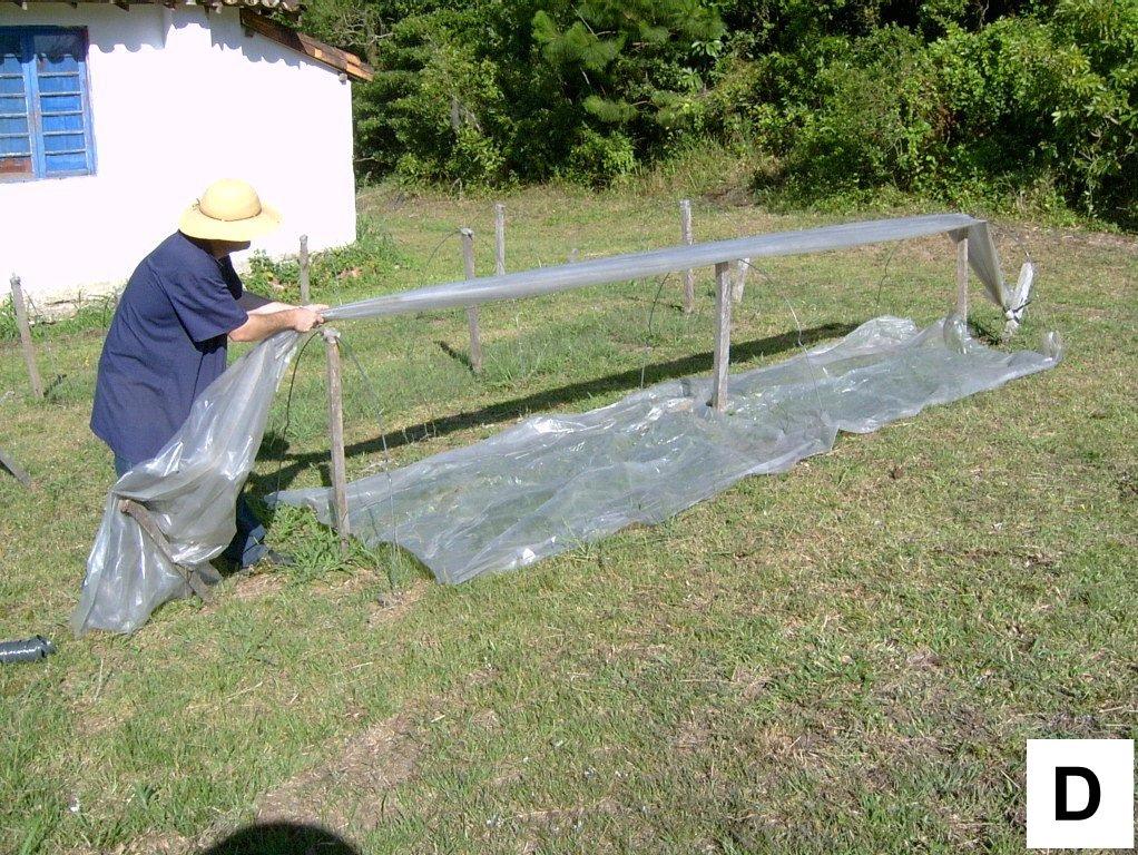 Para realizar o preenchimento do minhocário, devem ser utilizadas entre