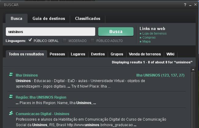 Busca e Teletransporte Para conhecer outras ilhas ou regiões digite em busca, no menu superior, o que deseja procurar. Aguarde enquanto carrega a busca.