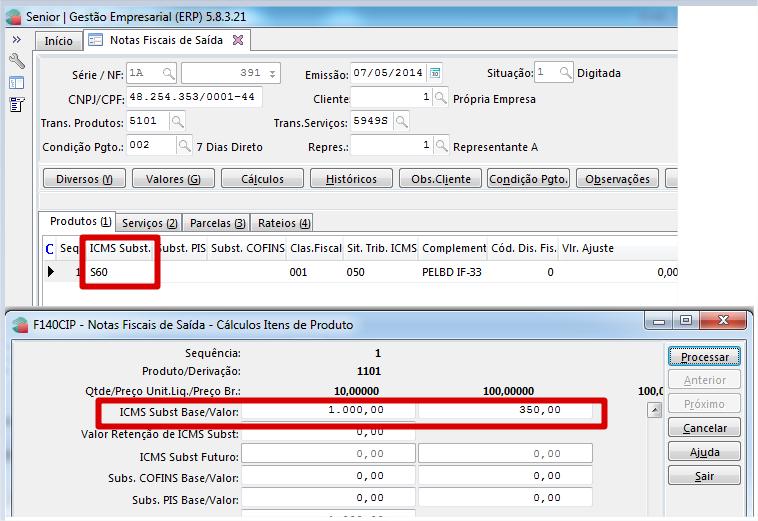 Fornecedores / Fornecedores / Ligações / Fornecedor X Produtos / Individual F075PPC - Cadastros / Clientes e Fornecedores / Clientes /