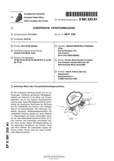 Publicação de Documentos de Patente