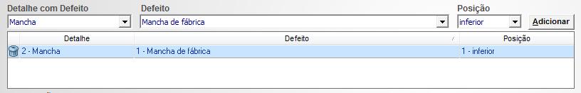 18 Na tela Cadastro de Conserto. Observe os campos: Código de conserto: o item é preenchido automaticamente pelo sistema. Loja: Identificador da loja. Cliente: preenchido automaticamente pelo sistema.