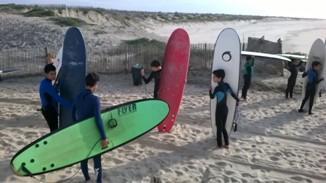 Em 6 de Junho, realizou-se uma ação de divulgação do Surf, integrada num passeio cicloturístico ao local, tendo cerca de 50