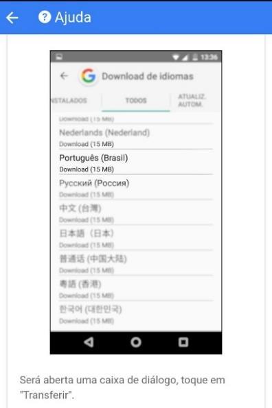 3G e sistema operacional Android 6.0.