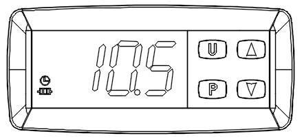 1.2 PAINEL DO CONTROLADOR Indicação do relógio Visualização do relógio e dia da semana Tecla UP e Comutação de funcionamento manual ou automático Funcionamento da Bomba Tela Principal