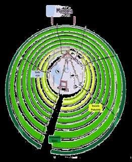 sistema integrado conhecido como mandala sustentável. O sistema de produção em forma de mandala consiste, basicamente, em nove espaços circulares.
