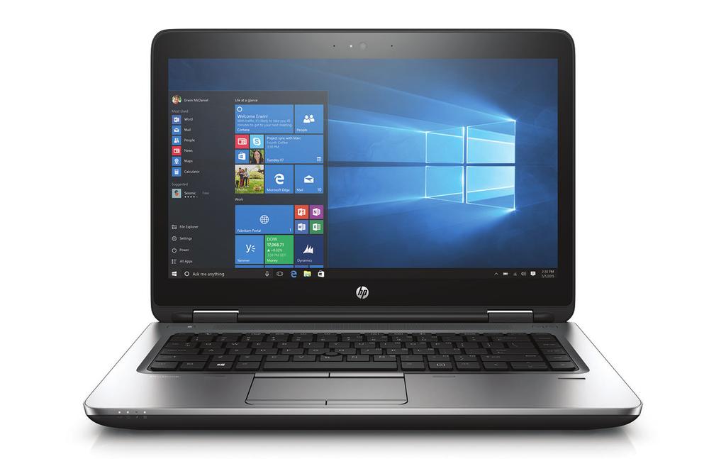 Folheto de especificações Notebook HP ProBook 640 G2 Equipe a sua força de trabalho com o mais configurável e acessível notebook da HP.