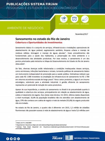 Concessões e PPPs potenciais no estado e municípios do RJ: 127 projetos mapeados R$ 41 bilhões com