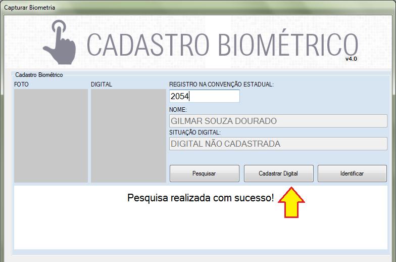 g. No menu Serviços/Biometria, link Situação Biométrica, visualize o relatório com os ministros do seu ministério com ou sem biometria. h.