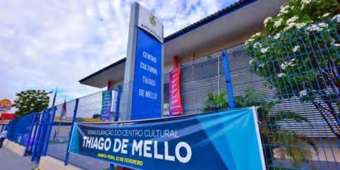 Dança, Teatro, Música e Artes Visuais estão entre os novos cursos a serem oferecidos no Centro Cultural Thiago de Mello,. O espaço, fica situado na avenida Autaz Mirim, nº 9.