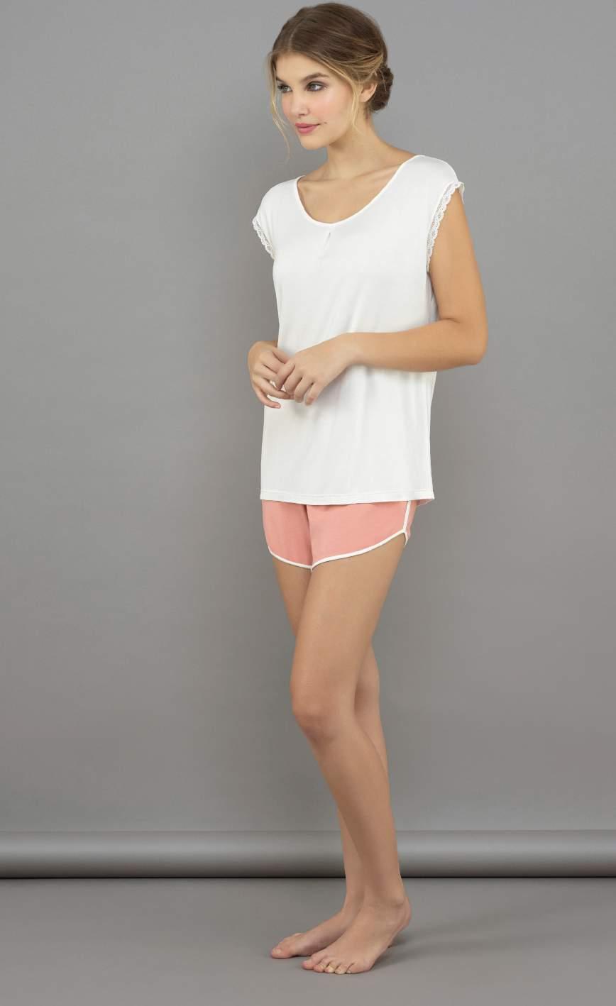 24238-001 pijama com renda Viscose c/ Elastano tamanhos-sizes-talles: P M G EG cor-colour-color: