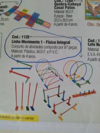 Linha Movimento 1 Físico Integral 29 Pontos (Big