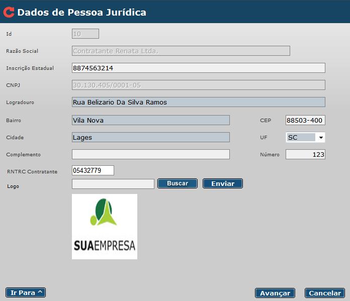 rodapé na janela em questão existe uma barra de comandos que permite que o usuário navegue entre todos os resultados: Isso possibilita que o usuário navegue facilmente entre todas as páginas, seja