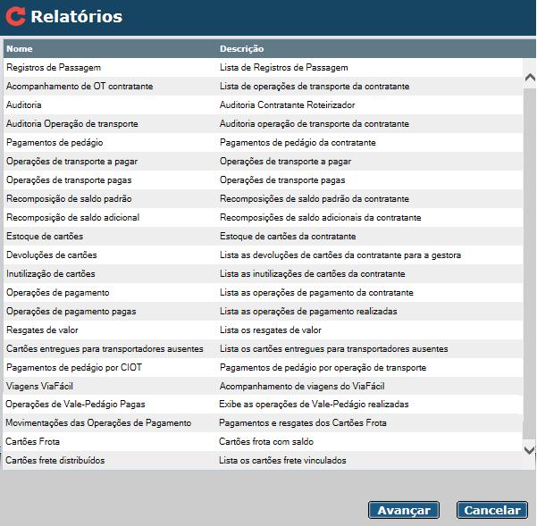 Inclua os filtros desejados e clique em Avançar: Adicione um título ao