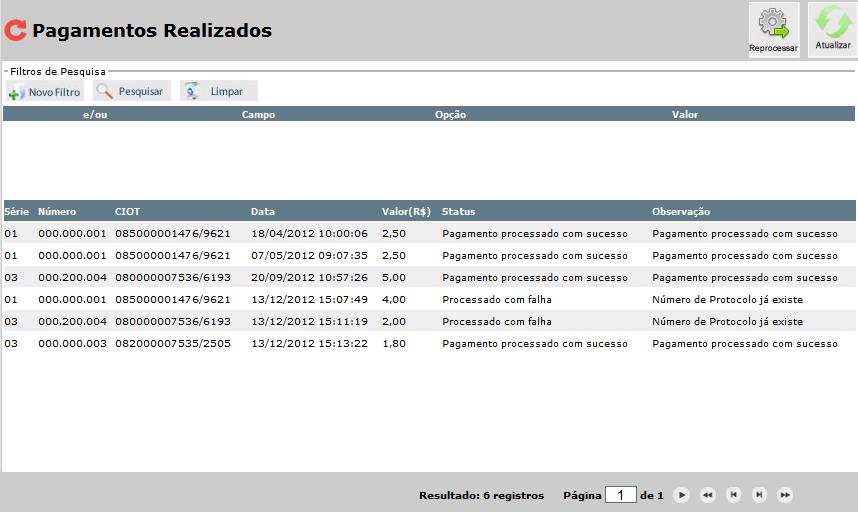 9.6. Transferências Automáticas Neste step o usuário poderá