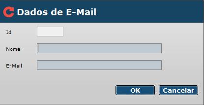 Estes e-mails serão usados quando os Modelos de Rota, cadastrados no roteirizador sofrerem alguma modificação no que diz respeito aos valores de praças de pedágio e condições das estradas.