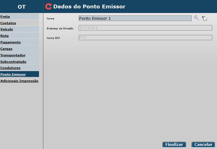 Para avançar, clique no próximo step. Para cadastro de uma operação de transporte sem movimentação financeira não é obrigatório informar o condutor. 7.1.1.10.