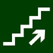 Símbolo: Quadrado S2 Escada de emergênci a Pictograma: escada com seta indicativa de