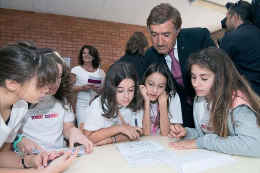. As iniciativas dirigidas às escolas realizaram-se no dia 30 de outubro e tiveram como palco central a Escola Básica de Fernando