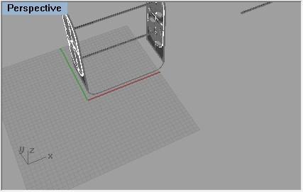 para a viewport front; -Desativar todas as