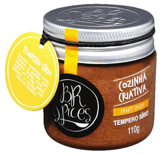 Ingredientes: Coentro, Canela, Cominho, Cravo, Louro, Pimenta do Reino, Cardamomo, Noz Moscada e Pimenta Calabresa. 110g 90g CURRY Tempero de sabor mais forte, muito utilizado na cozinha asiática.