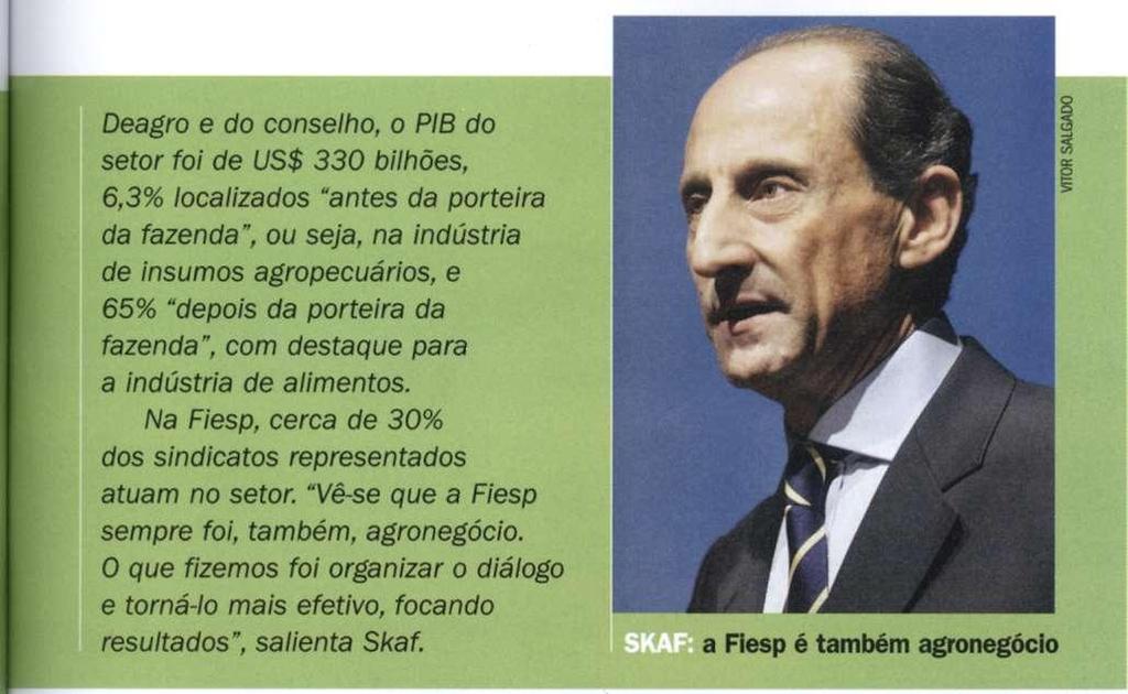 alguns meses vendeu as cinco usinas do Grupo Moema para a Bunge. Biagi Filho acredita que investimentos em logística e estocagem de etanol poderiam refletir num maior equilíbrio da oferta de etanol.