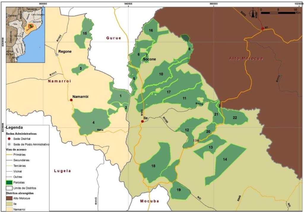 O PROJECTO DA ZAMBÉZIA Segundo o Relatório do Estudo de Impacto Ambiental (Sumário Não Técnico), um projecto de plantações florestais será instalado na província de Zambézia.