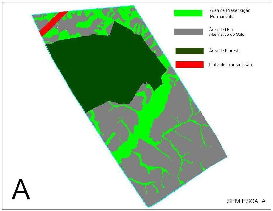 18 5 ANÁLISE DE RESULTADOS No levantamento com GPS de Navegação é encontrado Áreas de Preservação Permanente APP (Mata Ciliar), Área de Uso Alternativo do Solo, Área de Floresta (Mata) e Área Linha