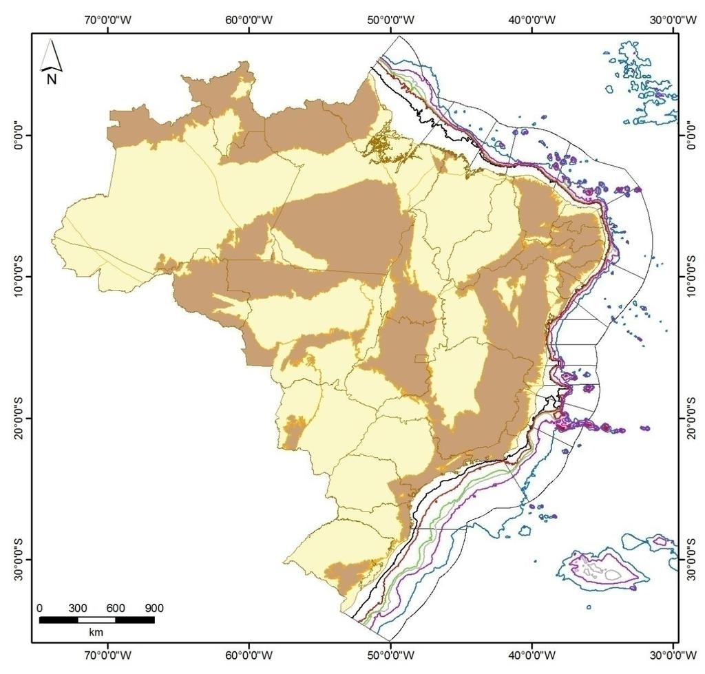 Gás não convencional no Brasil (estimativas preliminares.