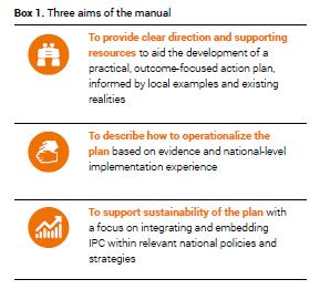Três objetivos Fornecer uma direção clara direta e recursos de apoio para implementação Descrever como elaborar o plano no nível