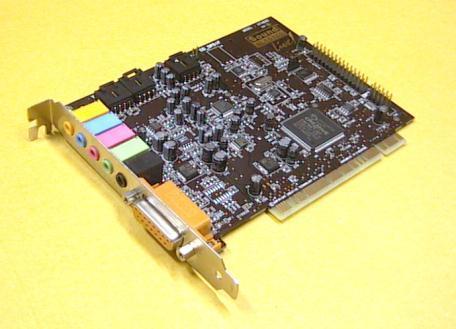 Placa de som PCI As placas de som possuem vários conectores