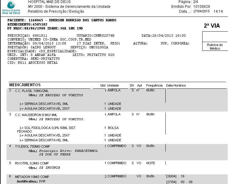 Identifique os 06 Certos na Administração de Medicamentos Maria Silva 08/06/1980